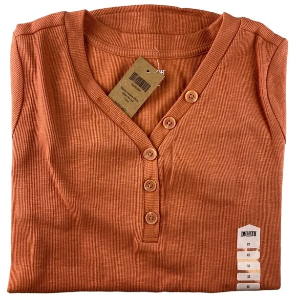 Women’s Makers Studio Cotton Rib Slub T Shirt - Picture 7 of 7